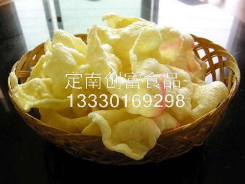 炒湯皮過程