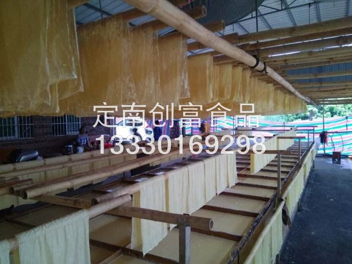 腐竹生產(chǎn)過程