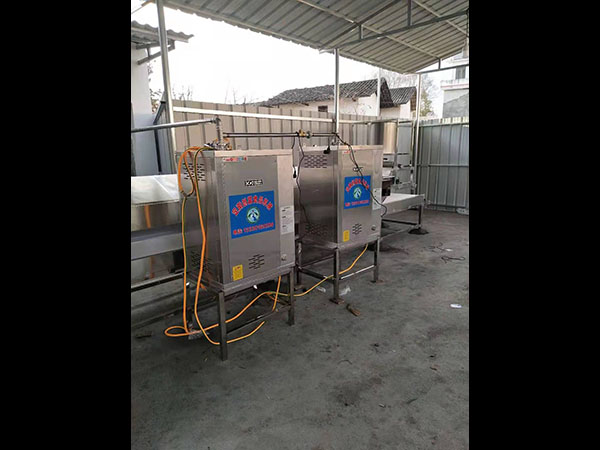 燙皮機(燙皮絲機)安裝