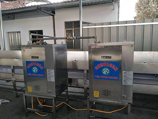 燙皮機(燙皮絲機)安裝
